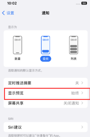 天安乡苹果售后维修中心分享iPhone手机收不到通知怎么办 