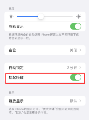 天安乡苹果授权维修站分享iPhone轻点无法唤醒怎么办