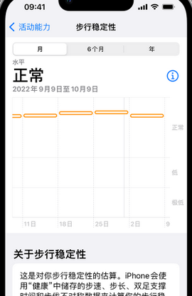 天安乡iPhone手机维修如何在iPhone开启'步行稳定性通知'