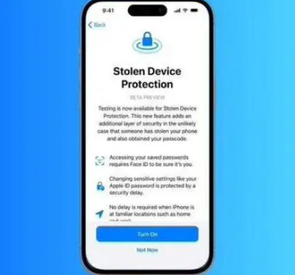 天安乡苹果授权维修店分享被盗设备保护功能开启方法 
