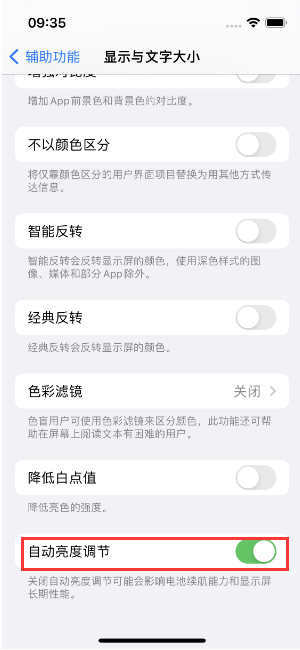 天安乡苹果15维修店分享iPhone 15 Pro系列屏幕亮度 