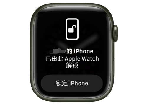 天安乡苹果手机维修分享用 AppleWatch 解锁配备面容 ID 的 iPhone方法 