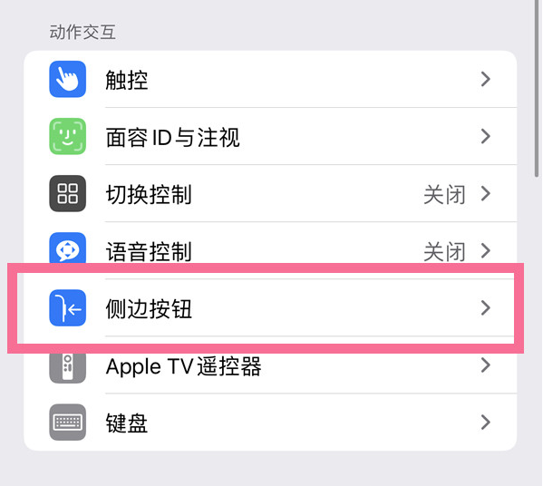 天安乡苹果14维修店分享iPhone14 Plus侧键双击下载功能关闭方法 