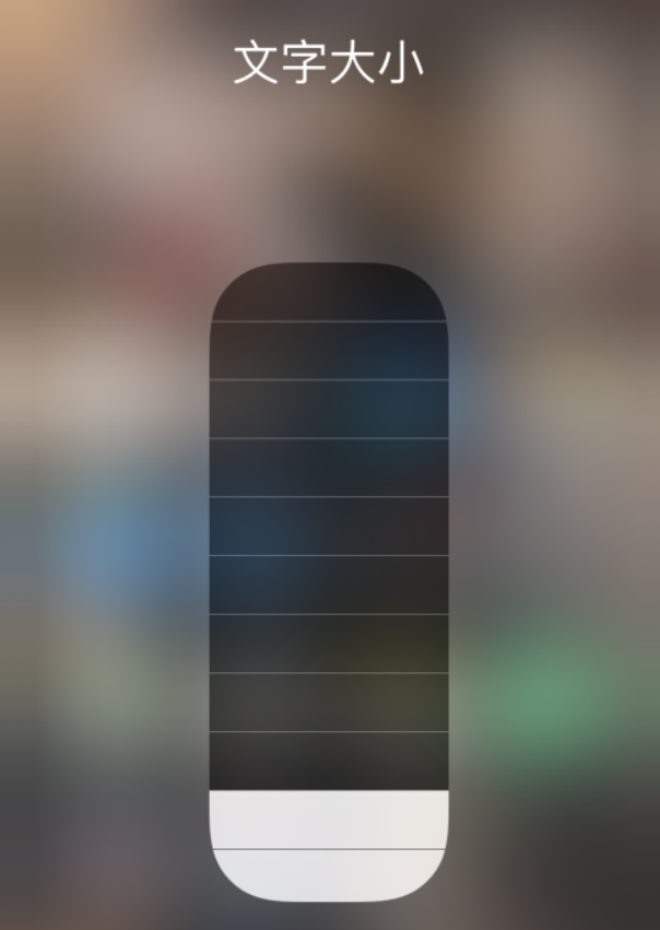 天安乡苹果手机维修分享小技巧：在 iPhone 控制中心快速调节字体大小 